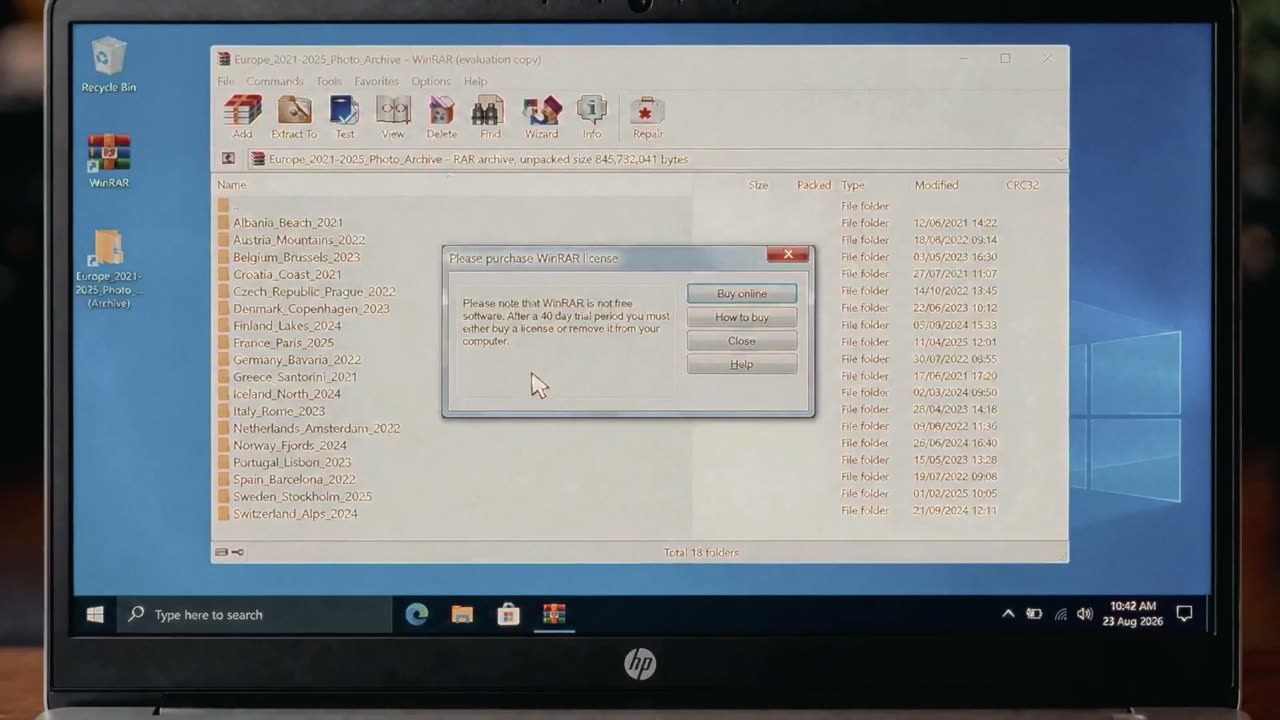 Still from the video