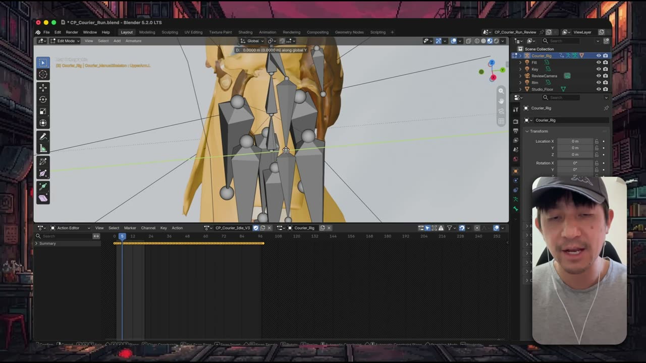 Still from the video