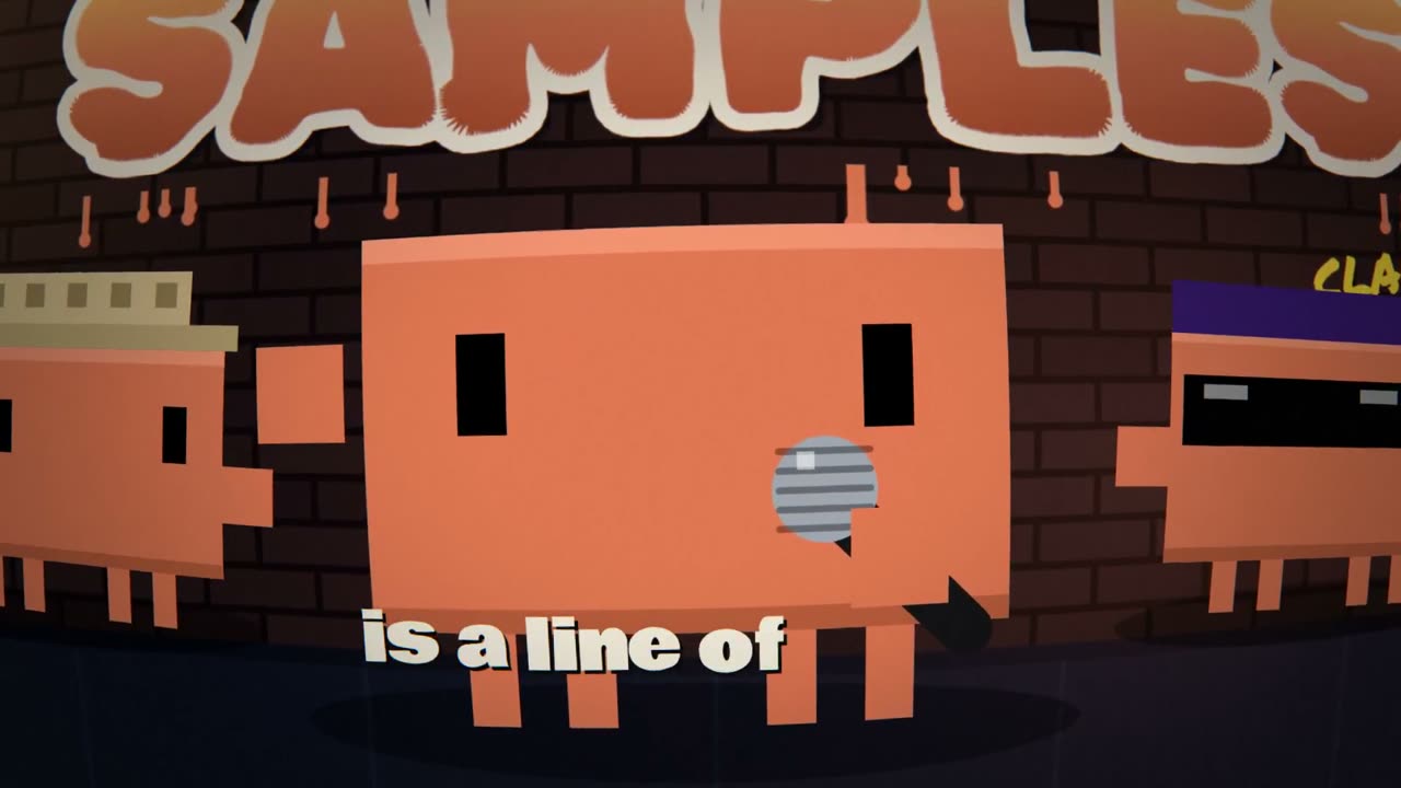 Still from the video