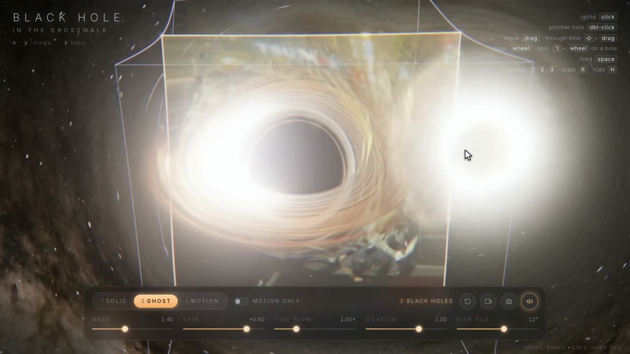 Still from the video