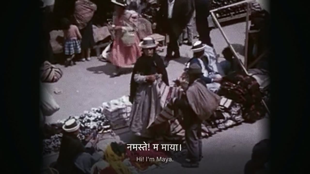 Still from the video